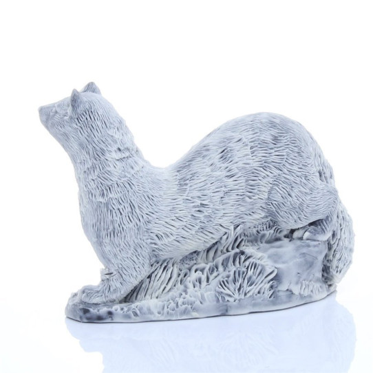 Статуэтка Соболь (мраморная крошка) /8,1 см/ Leontik 3